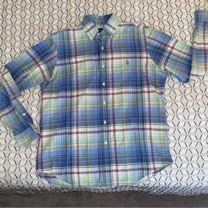 men’s polo button down